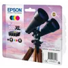 Epsoni mitmikpakend 4-värviline 502XL tint, kõrge (XL) tootlikkus, must, tsüaan, magenta, kollane, pigmendipõhine tint, värvipõhine tint, 9,2 ml, 6,4 ml