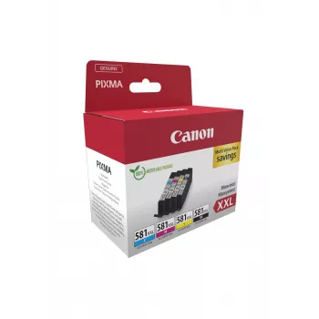 Canon 1998C006 tindikassett 4 tk originaal must, tsüaan, magenta, kollane