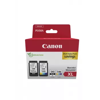Canon 8286B012 tindikassett, 2 tk, originaal, suur (XL) tootlikkus, must, tsüaan, magenta, kollane