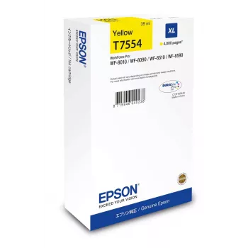 Epson WF-8xxx seeria tindikassett XL kollane suure mahutavusega 4000 lehekülge