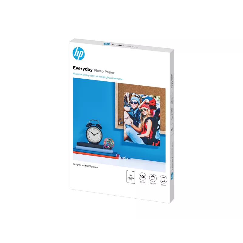 HP Everyday Photo Paper Glossy 200 g/m2 A4 (210 x 297 mm) 100 lehte