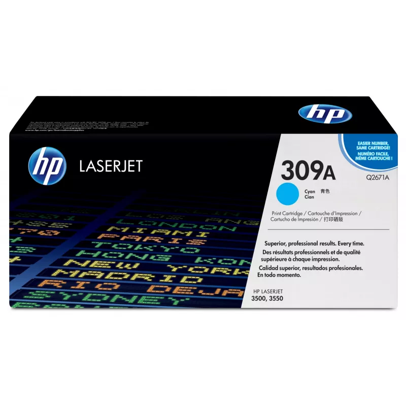 HP 309A tsüaan Originaal LaserJet toonerikassett 1 tk