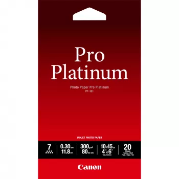 Fotopaber, Canon, PT-101 Pro Platinum 4x6 tolli - 20 lehte