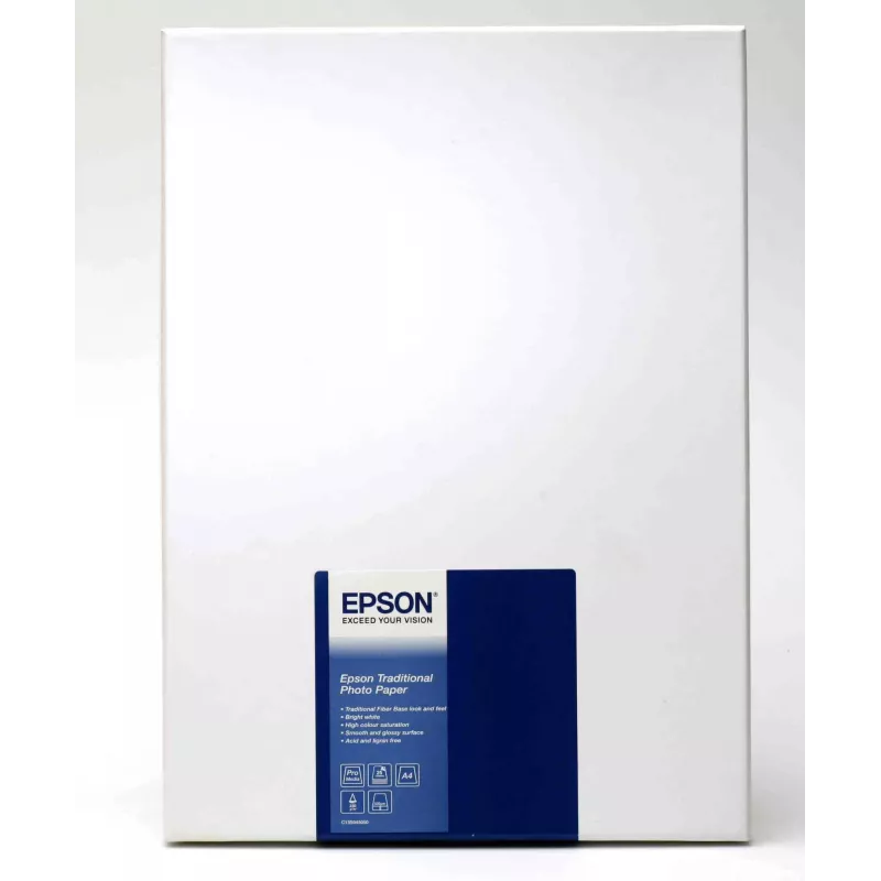 Epson Traditional Photo Paper, DIN A4, 330 g/m², 25 lehte