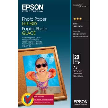 Photo Paper Glossy Epson C13S042536 A3 20 lehte