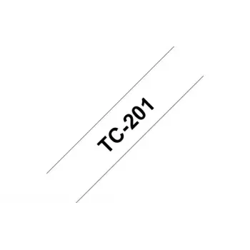 Teip TC Brother TC-201 Must valgel