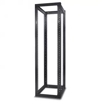 APC NetShelter AR203A - 4-postiga avatud raamiga rack 44U ruudukujuliste aukudega