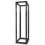 APC NetShelter AR203A - 4-postiga avatud raamiga rack 44U ruudukujuliste aukudega