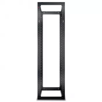 APC NetShelter AR203A - 4-postiga avatud raamiga rack 44U ruudukujuliste aukudega
