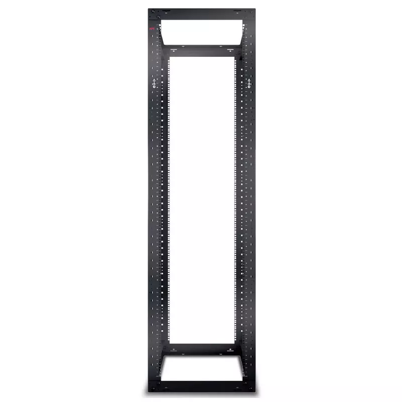 APC NetShelter AR203A - 4-postiga avatud raamiga rack 44U ruudukujuliste aukudega