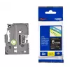 Sildilint Brother TZe315 6mm Valge mustal