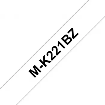Brother M-K221BZ silditeip Must valgel