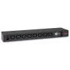 APC AP7820B toitejaotusseade (PDU) 8 vahelduvvoolu pistikupesa 0U/1U must