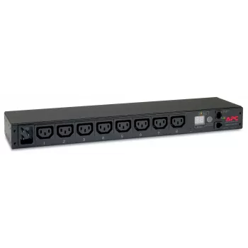 APC AP7821B toitejaotusseade (PDU) 8 vahelduvvoolu pistikupesa 0U/1U must