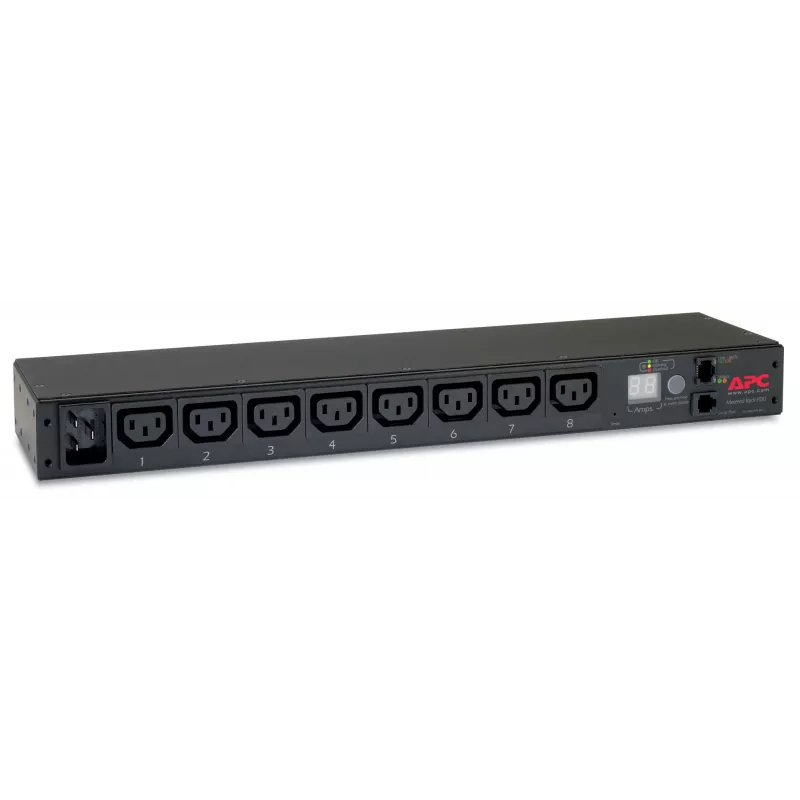 APC AP7821B toitejaotusseade (PDU) 8 vahelduvvoolu pistikupesa 0U/1U must