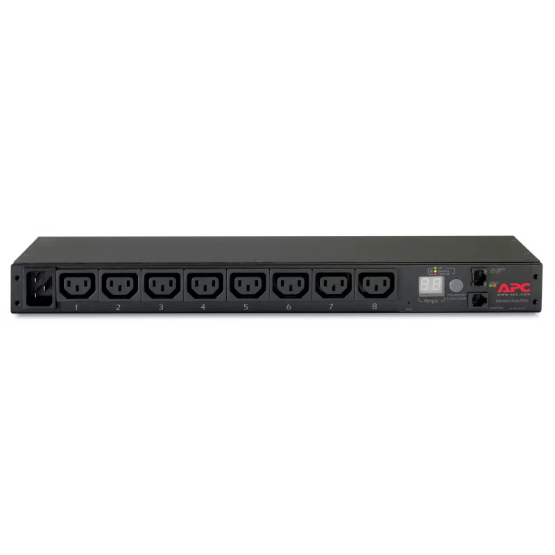 APC AP7821B toitejaotusseade (PDU) 8 vahelduvvoolu pistikupesa 0U/1U must