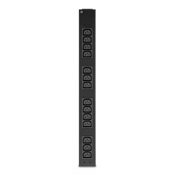 APC AP6003A toitejaotusseade (PDU) 14 vahelduvvoolu pistikupesa 0U/2U Must
