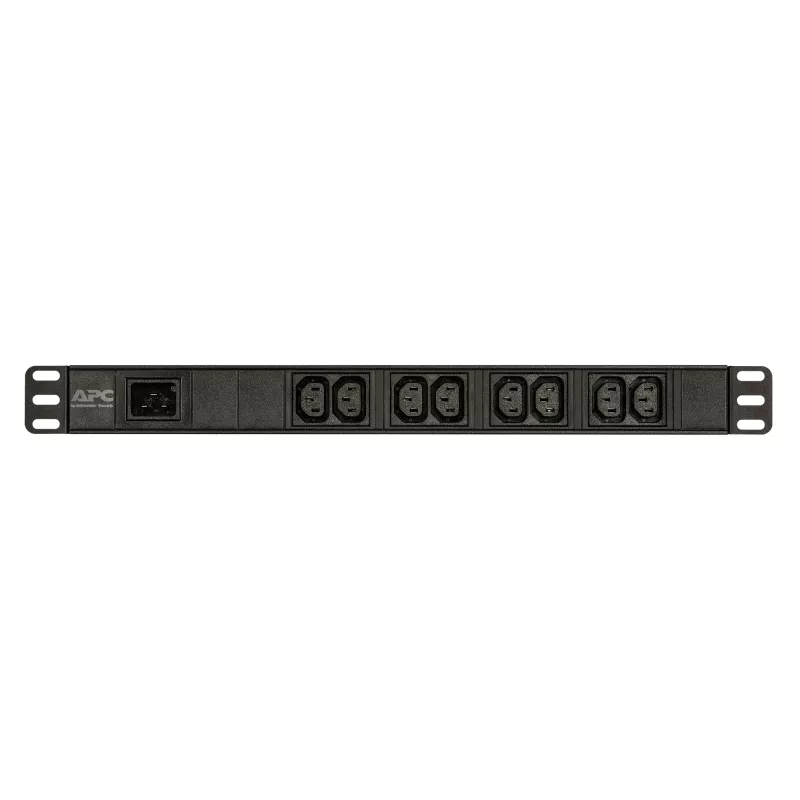 APC Easy Rack PDU, Basic, 1U, 1 Phase, 3.7kW, 230V, 16A, 8 x C13 outlets, IEC60320 C20 inlet
