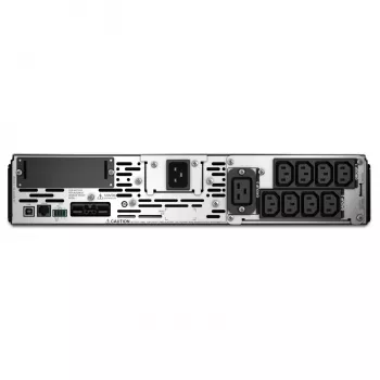 APC Smart-UPS X SMX2200RMHV2U - 2200VA, 8x C13 + 1x C19 pistikupesa, USB, pikendatav tööaeg
