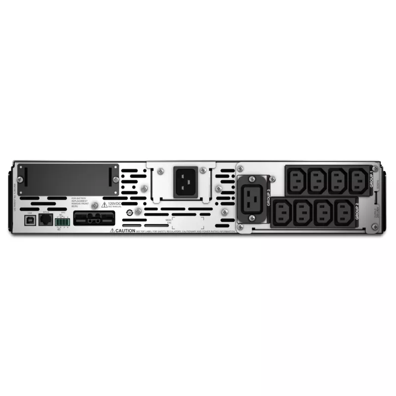 APC Smart-UPS X SMX2200RMHV2U - 2200VA, 8x C13 + 1x C19 pistikupesa, USB, pikendatav tööaeg