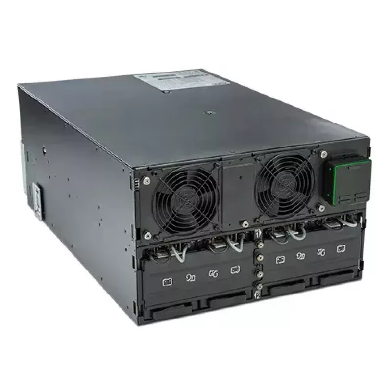 APC Smart-UPS On-Line SRT8KRMXLI - 8kW/VA, 6x C13 + 4x C19 + juhtmega 1-faasiline väljund, riiulisse paigaldatav, sisseehitatud NMC