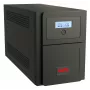 APC Easy UPS 1 Ph Line Interactive, 750VA, Tower, 230V, 6 IEC C13 pistikupesa, AVR, kuivkontakt, LCD, ilma võrgukaardi toeta