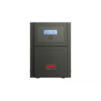 APC Easy UPS 1 Ph Line Interactive, 750VA, Tower, 230V, 6 IEC C13 pistikupesa, AVR, kuivkontakt, LCD, ilma võrgukaardi toeta
