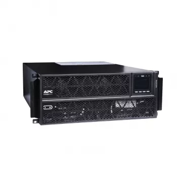 APC Smart-UPS On-Line, 5kVA/5kW, Rack/Torn, 230V, 2x IEC C13+1x IEC C19+Kõvajuhtmega 3-juhtmeline (H+N+E) väljundid, Võrgukaart, Ilma paigaldussiinideta