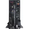 APC Smart-UPS On-Line, 5kVA/5kW, Rack/Torn, 230V, 2x IEC C13+1x IEC C19+Kõvajuhtmega 3-juhtmeline (H+N+E) väljundid, Võrgukaart, Ilma paigaldussiinideta