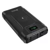 Sandberg Survivor Powerbank 7in1 76800, 76800 mAh, liitiumioon (Li-Ion), juhtmevaba laadimine, 3,6 V, must