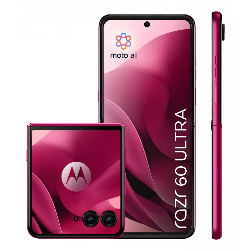 Motorola razr 60 ultra 17,7 cm (6,96 tolli) Dual SIM Android 15 5G USB Type-C 16 GB 512 GB 4700 mAh Roosa