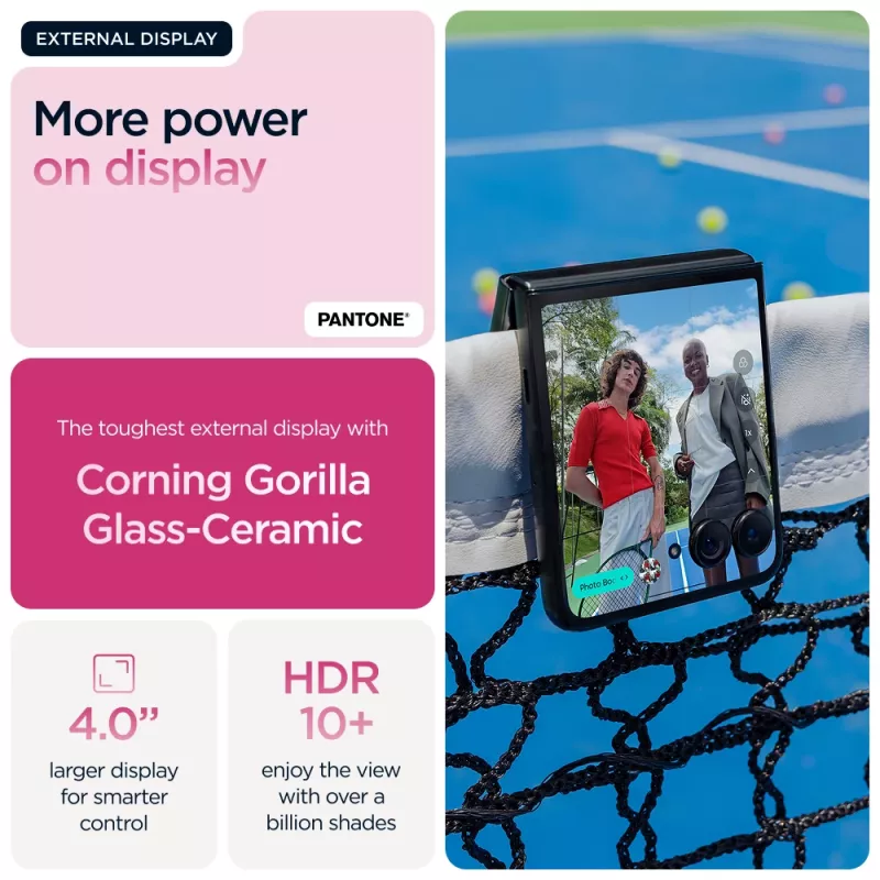 Motorola razr 60 ultra 17,7 cm (6,96 tolli) Dual SIM Android 15 5G USB Type-C 16 GB 512 GB 4700 mAh Roosa