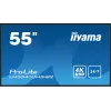 iiyama LH5541UHS-B2 Signage Display Kiosk design 138.7 cm (54.6 tolli) LCD 500 cd/m² 4K Ultra HD Must Sisseehitatud protsessor 24/7