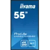 iiyama LH5541UHS-B2 Signage Display Kiosk design 138.7 cm (54.6 tolli) LCD 500 cd/m² 4K Ultra HD Must Sisseehitatud protsessor 24/7