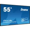iiyama LH5541UHS-B2 Signage Display Kiosk design 138.7 cm (54.6 tolli) LCD 500 cd/m² 4K Ultra HD Must Sisseehitatud protsessor 24/7