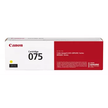 Canon 075 toonerikassett 1 tk Originaal Kollane