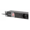 PDU Lanberg PDU-05E-0200-BK 5 vahelduvvoolupistikut 1U Must