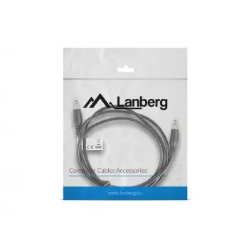 LANBERG audikaabel 3,5 mm isane-isane 1,2 m must