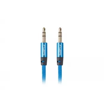 Audio kaabel Lanberg CA-MJMJ-10CU-0030-BL 3m 3.5mm isane-isane sinine