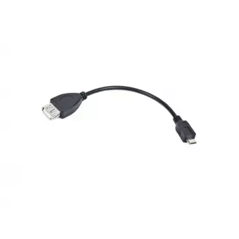 USB 2.0 kaabel LANBERG OEM-0006 — USB A kuni Micro-USB B, 0,15 m, must
