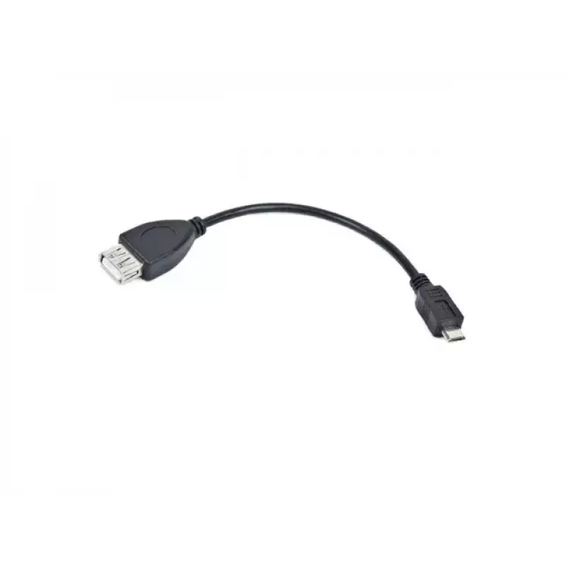 USB 2.0 kaabel LANBERG OEM-0006 — USB A kuni Micro-USB B, 0,15 m, must