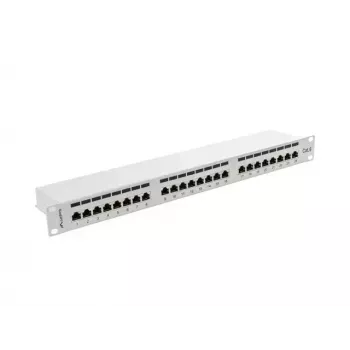 Lanberg Patch Panel 24 port 1U, cat. 6, shielded, hall