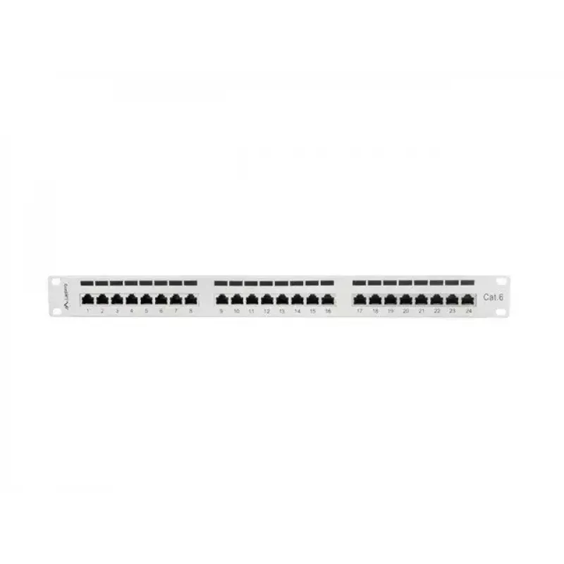 Lanberg Patch Panel 24 port 1U, cat. 6, shielded, hall
