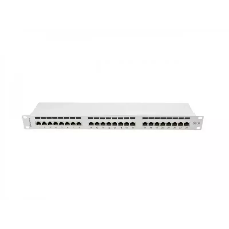 Lanberg Patch Panel 24 port 1U, cat. 6, shielded, hall