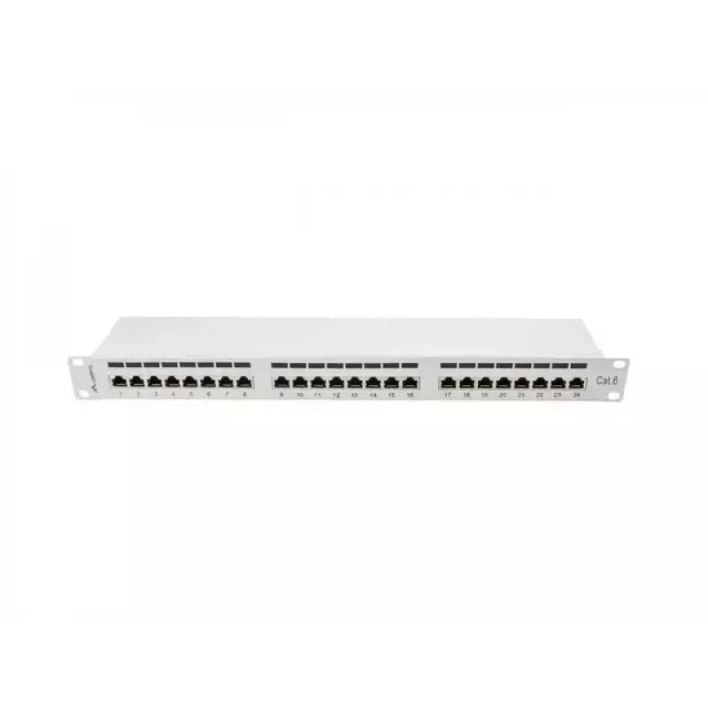 Lanberg Patch Panel 24 port 1U, cat. 6, shielded, hall