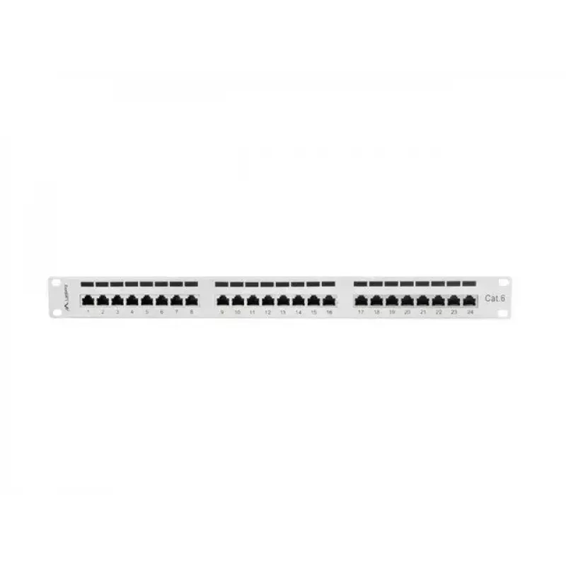 Lanberg Patch Panel 24 port 1U, cat. 6, shielded, hall