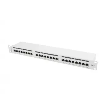 Lanberg Patch Panel 24 port 1U, cat. 6, shielded, hall