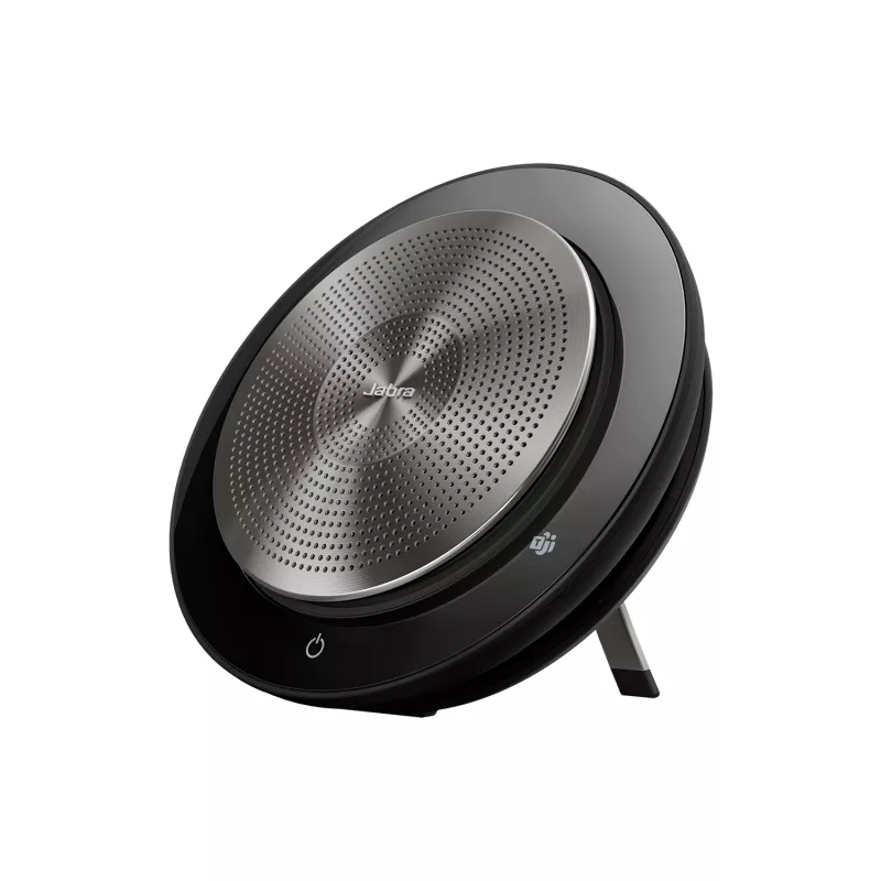 Jabra Speak 750 MS Teams, Universal, Must, Hõbedane, 30 m, 70 dB, 0.9 m, Puutetundlik