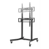 Techly ICA-TR68M TV-alus/jalg 2,54 m (100 tolli) Must