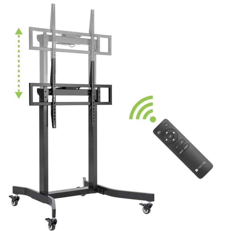 Techly ICA-TR68M TV-alus/jalg 2,54 m (100 tolli) Must